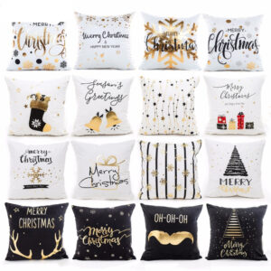 Merry Christmas Printed Pillow Case