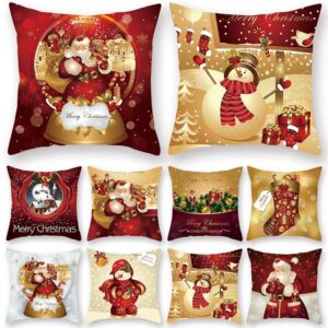 Colorful Christmas Cushion Cover