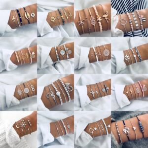 Women’s Bohemian Style Bracelets Set