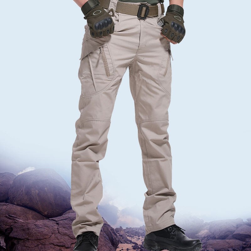Men's Solid Color Tactical Pants