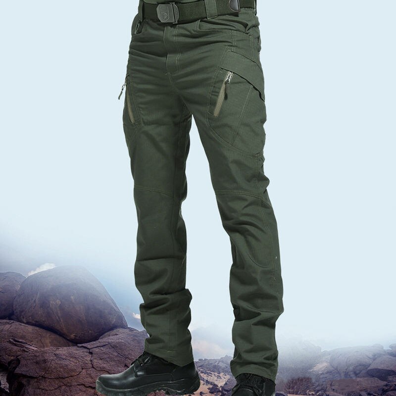 Men's Solid Color Tactical Pants