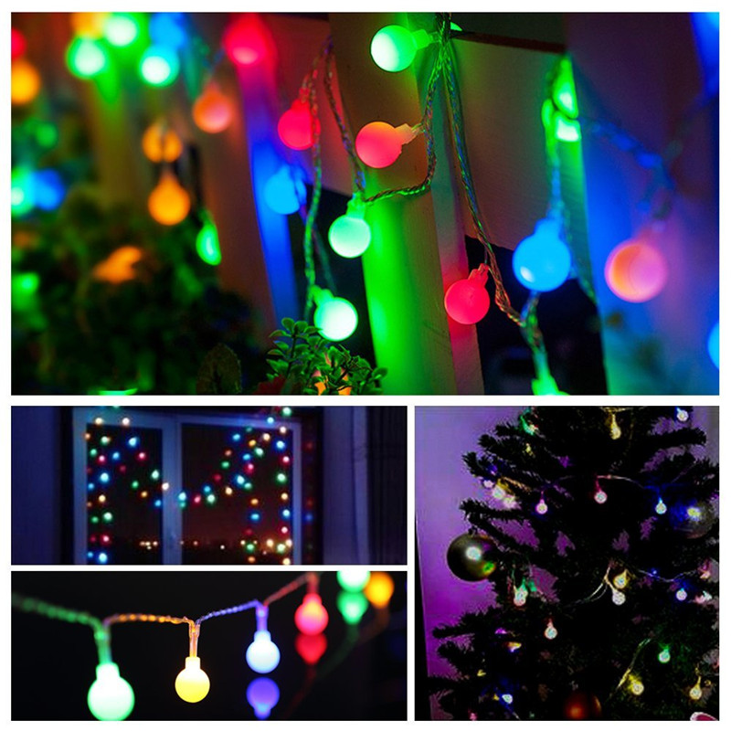 Decorative Round Shaped Christmas LED String Light