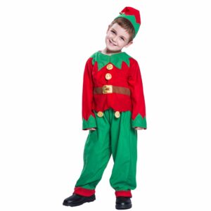 Boy’s Christmas Elf Costume Set