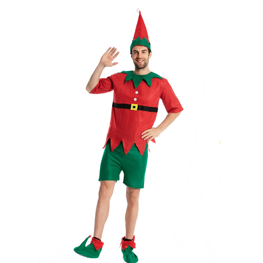 Men's Christmas Elf Costume