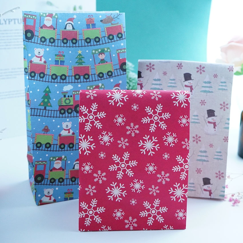 Snowflakes Christmas Gift Box 6 Pcs Set