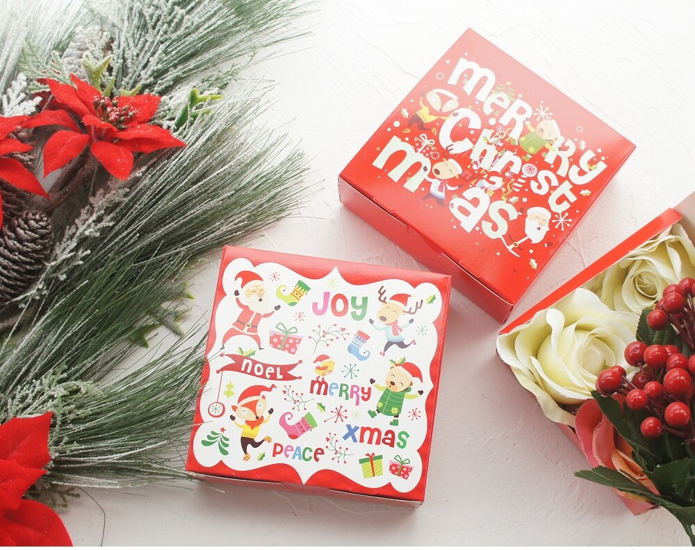 Merry Christmas Gift Box 10 Pcs Set
