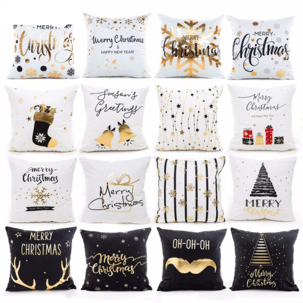 Merry Christmas Printed Pillow Case